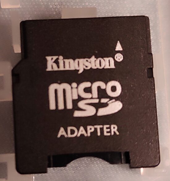 Kingston hafıza kartı adaptörü